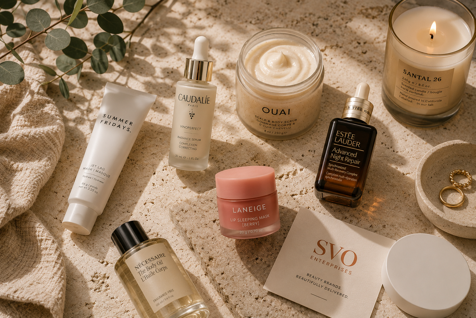 Beauty products fulfillment