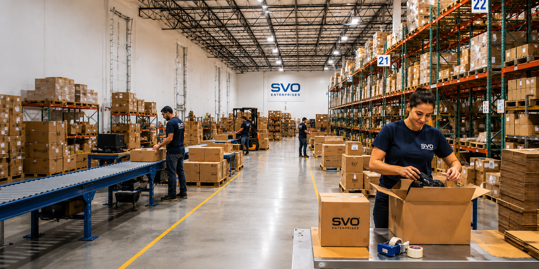 SVO warehouse fulfillment operations.