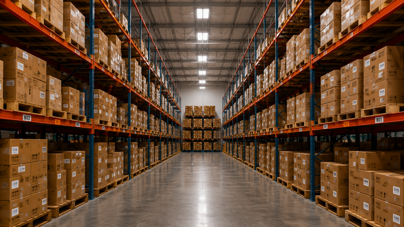 SVO Enterprises fulfillment warehouse interior