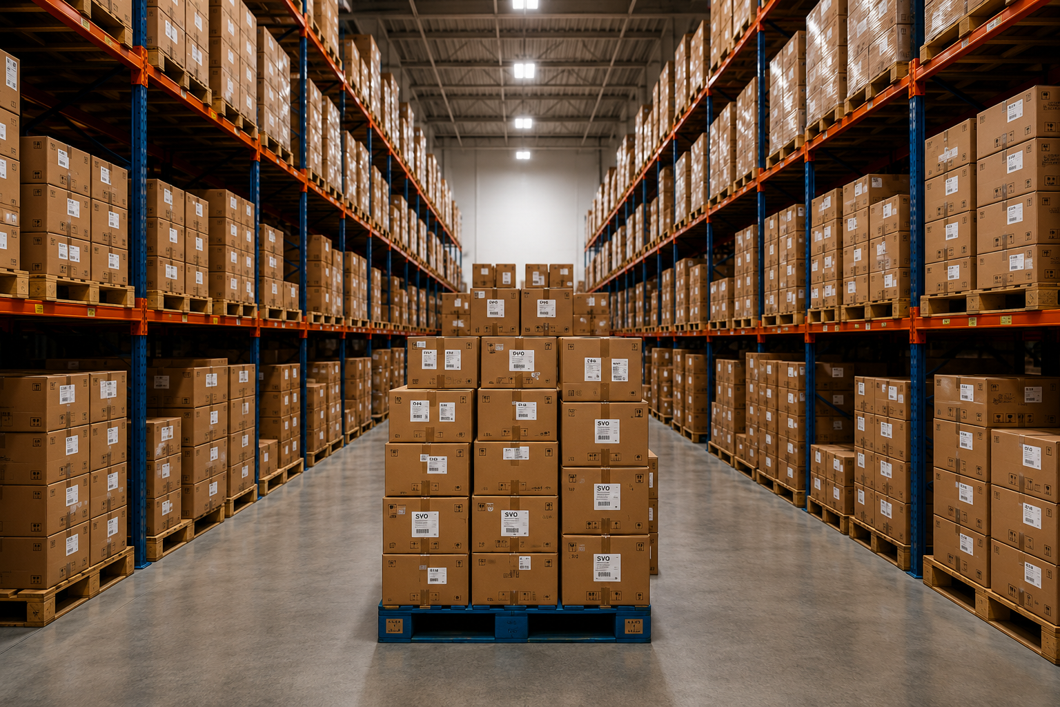 SVO Enterprises inventory storage and warehouse management
